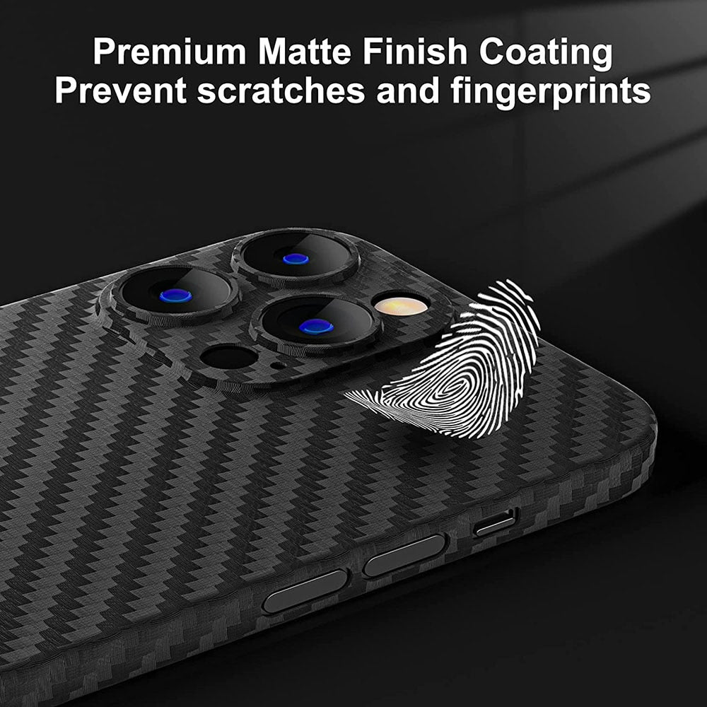 0.3mm Ultra Thin Texture Matte Hardcase For iPhone