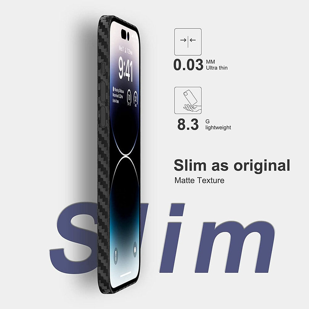 0.3mm Ultra Thin Texture Matte Hardcase For iPhone