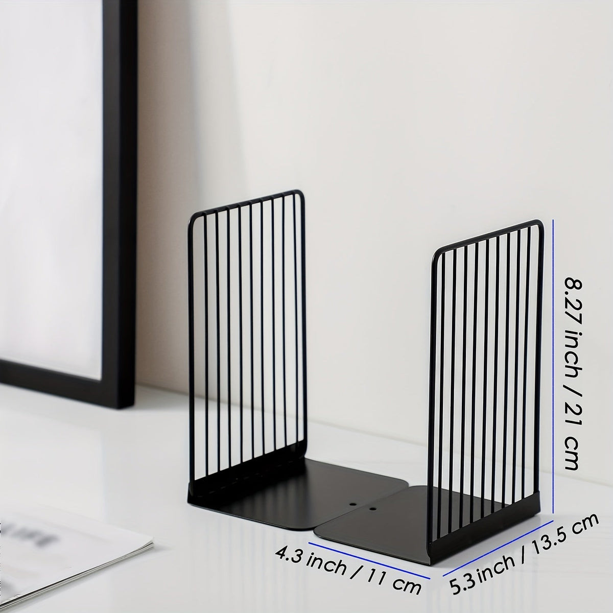 IronHold - Elegant Bookends for Perfect Organization