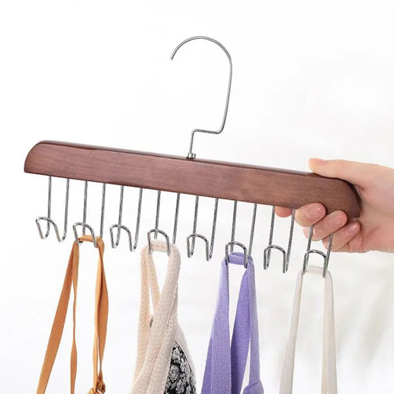 Non-slip wardrobe with multiple hooks