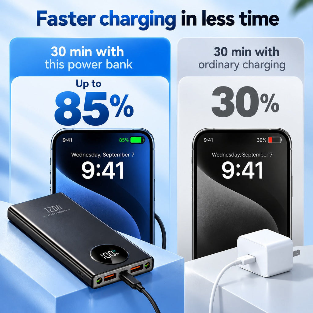 High Capacity Quick Charge Laptop Powerbank