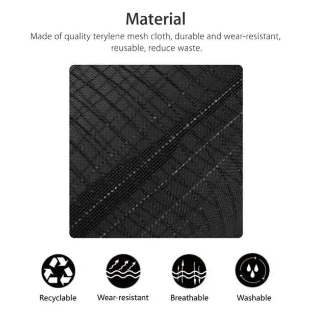Hanging Pocket Organizer – Breathable Mesh for Storing Kitchen Bags and Fruits/Veggies