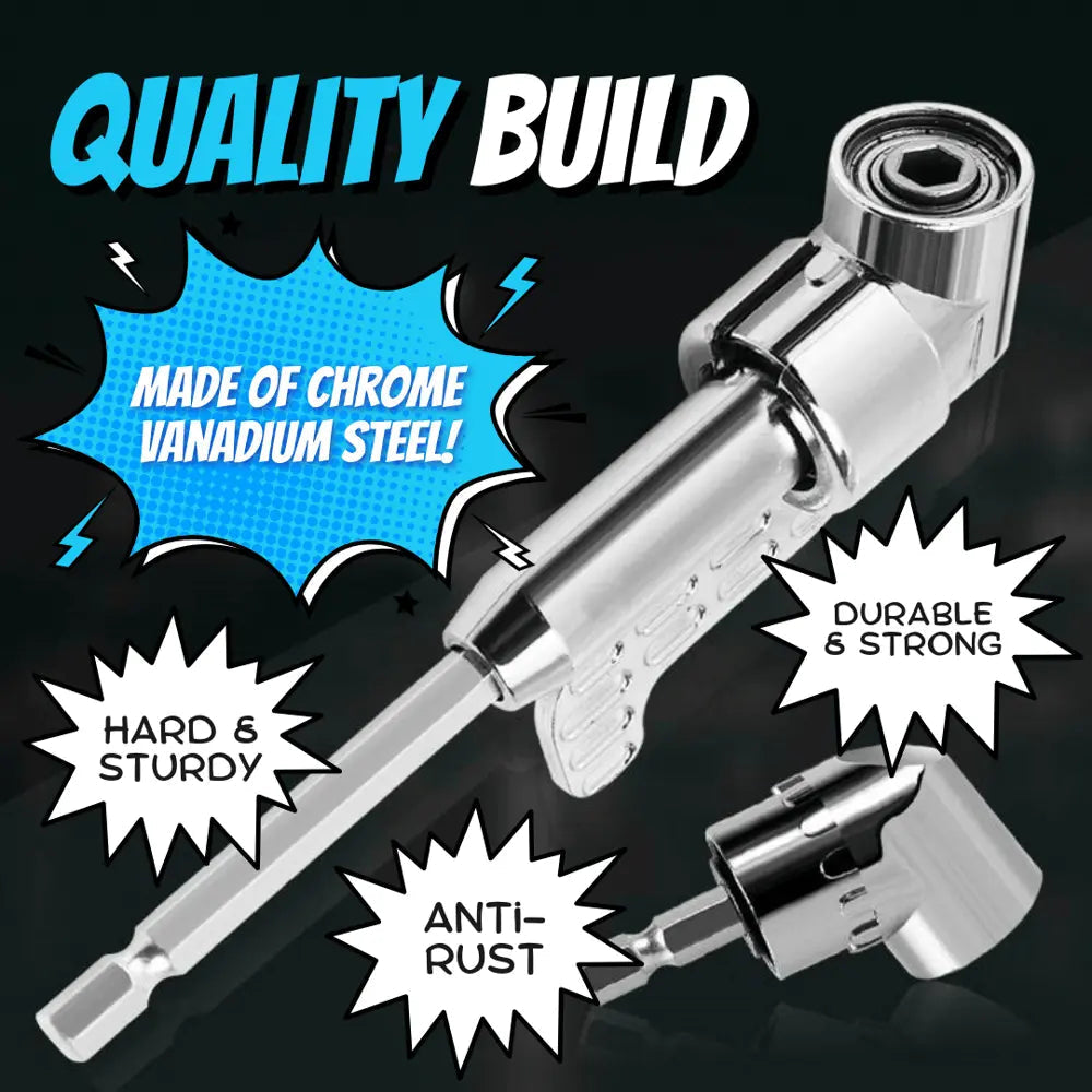 105° Angle Drill Adapter with Magnetic Handle Set