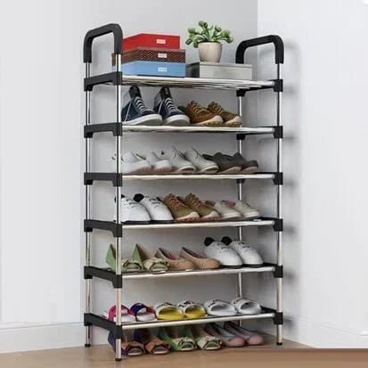6 Layers Shoe Rack Steel - High Quality Bowlift