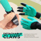 Zevolim| 1 Pair of Garden Gloves with Claws – Planting without Tools