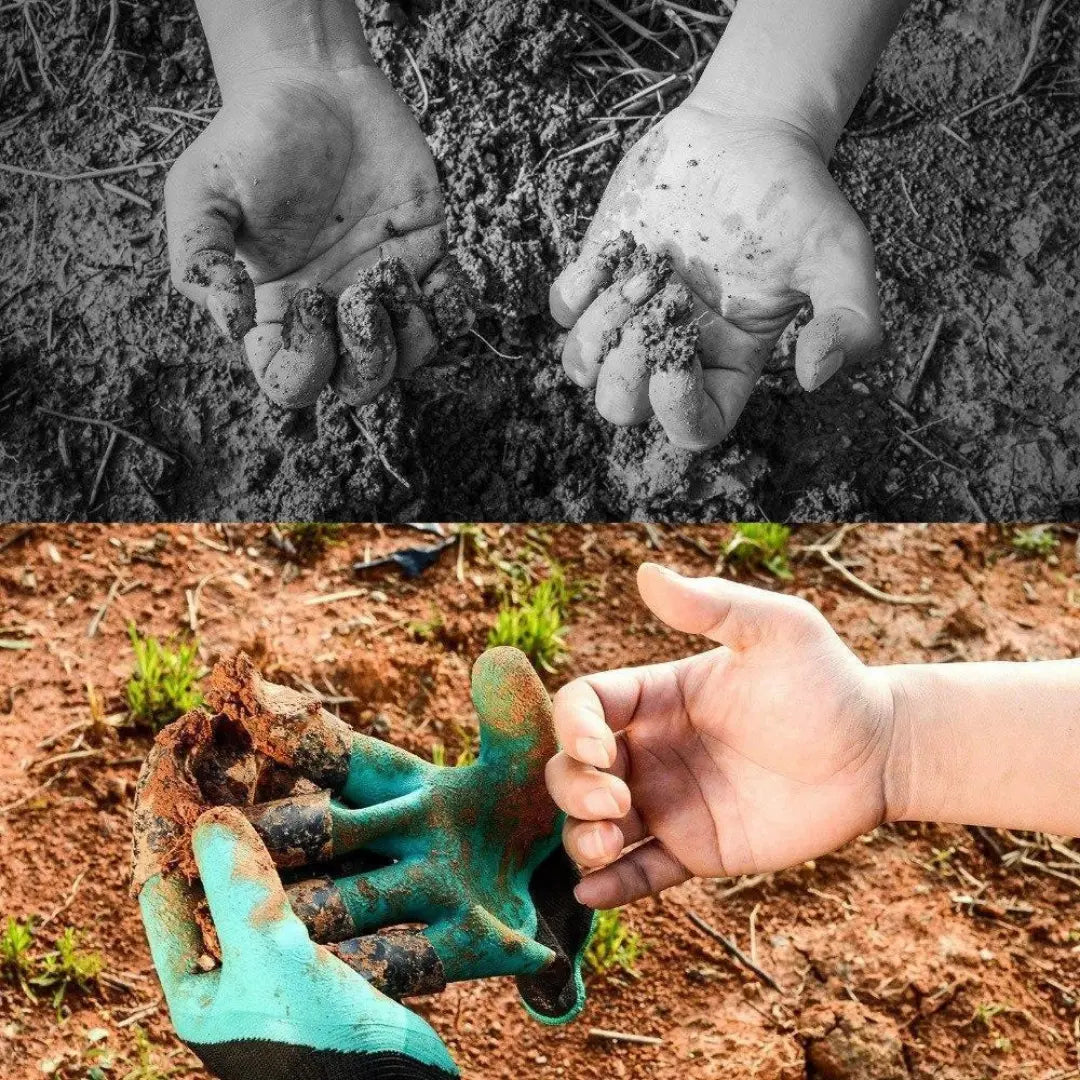 Zevolim| 1 Pair of Garden Gloves with Claws – Planting without Tools