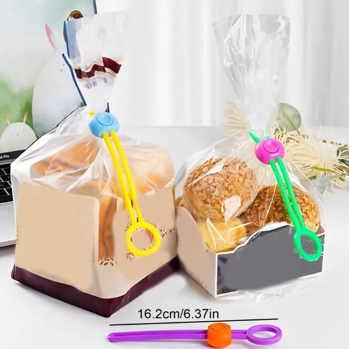 10 Pieces Multifunctional Closure Clip – For Freshness & Order