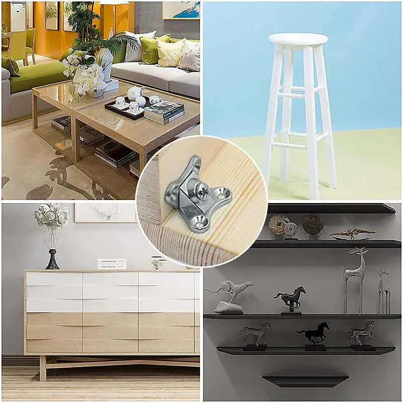 10 piece detachable corner connector set for furniture