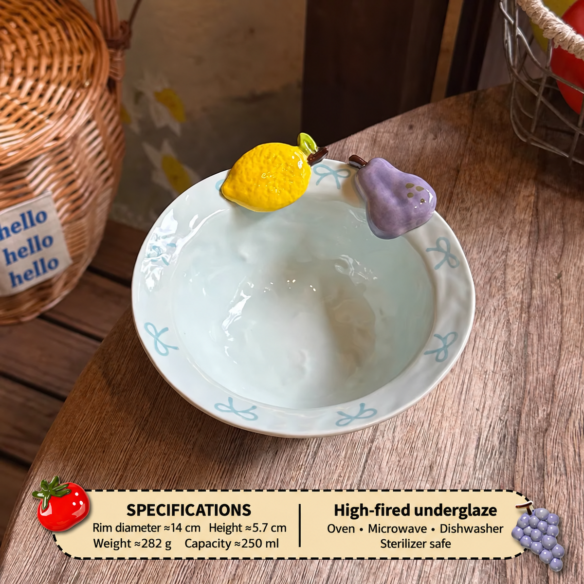 Harvest Charm Ceramic Dinnerware Collection