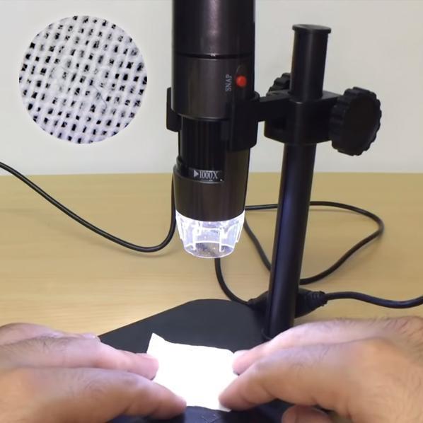 1000x HD Zoom Microscope Camera