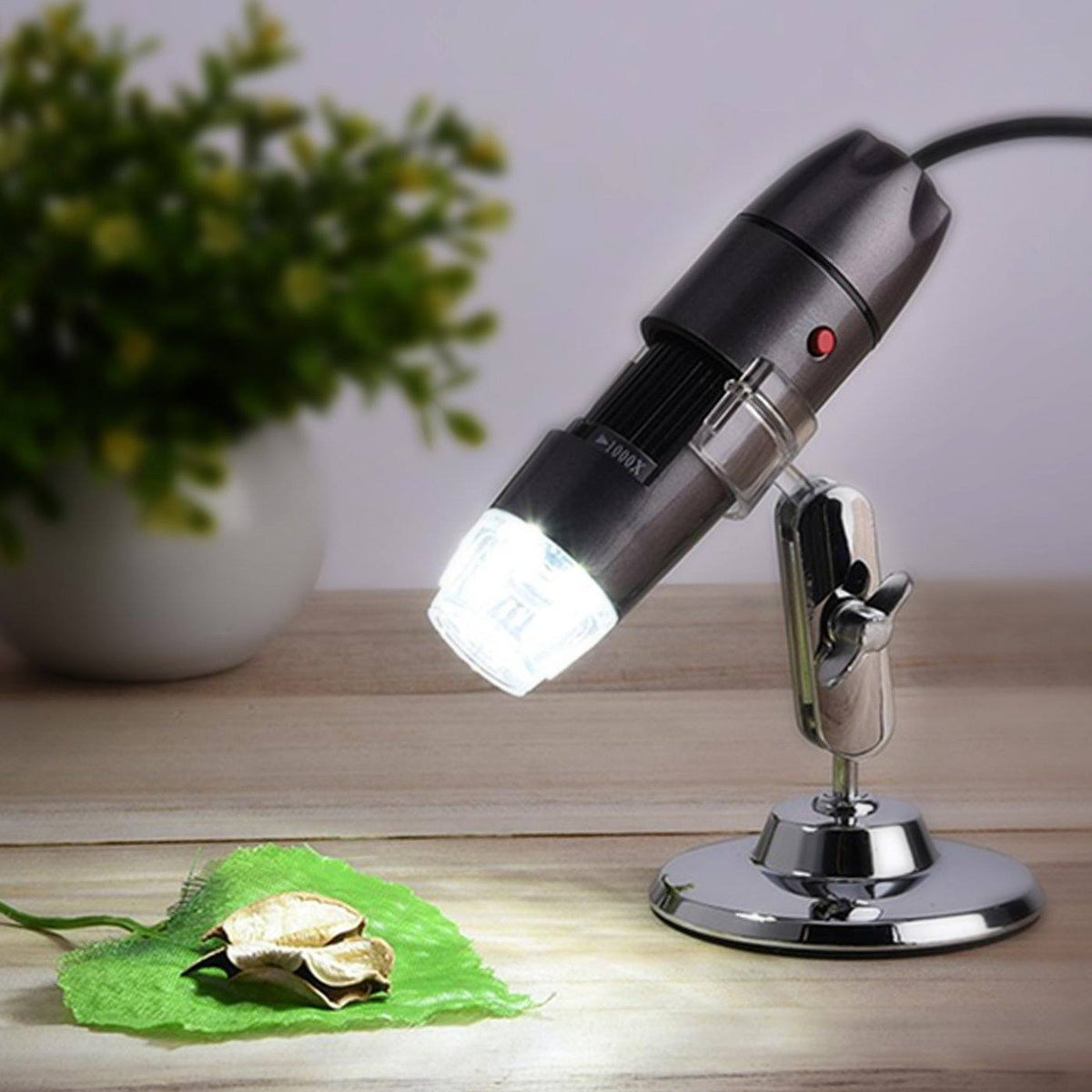 1000x HD Zoom Microscope Camera