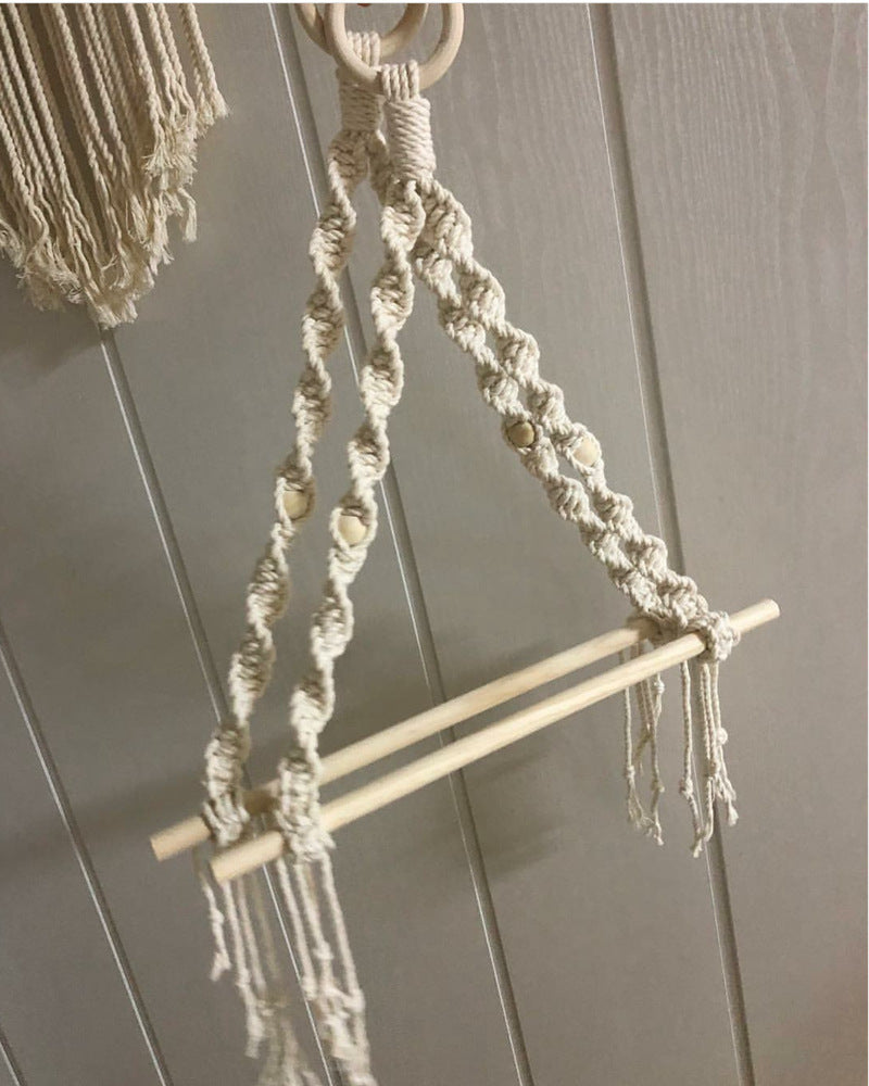 Macramé Wall Hanging Planter Holder Bowlift
