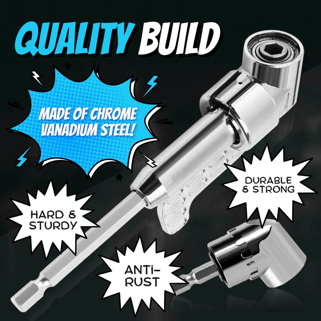 105° Zinc Alloy Angle Drill Adapter