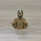 10 pieces mini brass sitting Buddha statue figure for travel Buddhism worship home office desk decoration