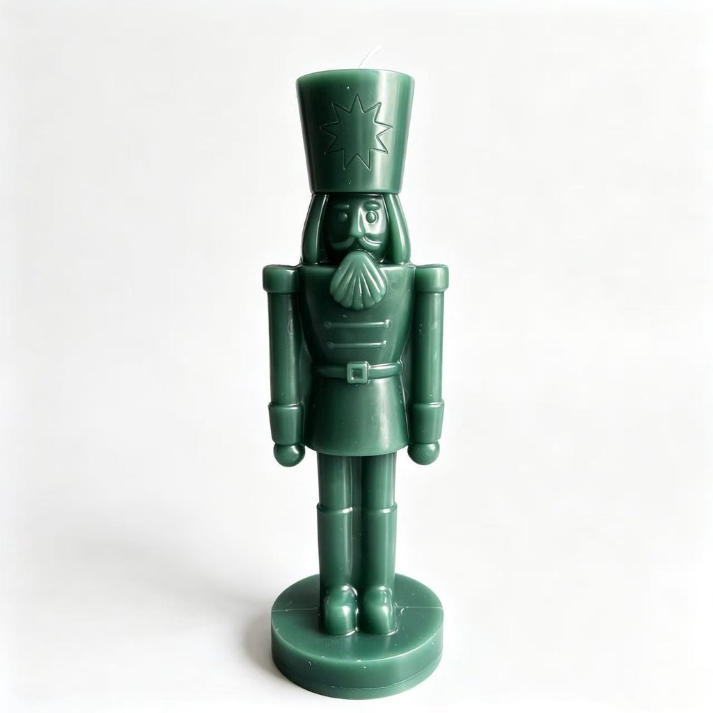 Nutcracker candle in British style