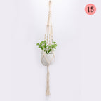 Plant-hanging macrame shelf Bowlift