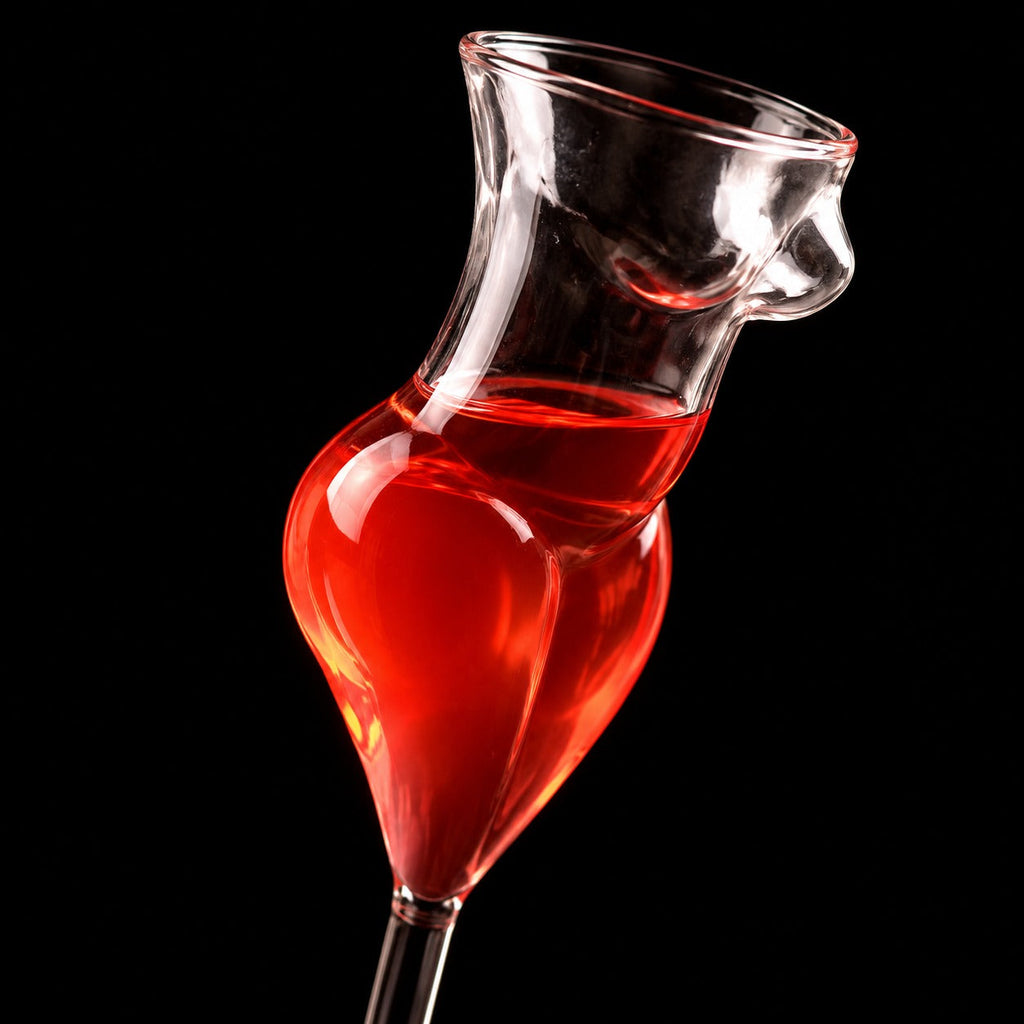 Curvy Lady Wine Glass
