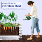 Galvanised Steel Raised Garden Bed - Easy Installations Bowlift