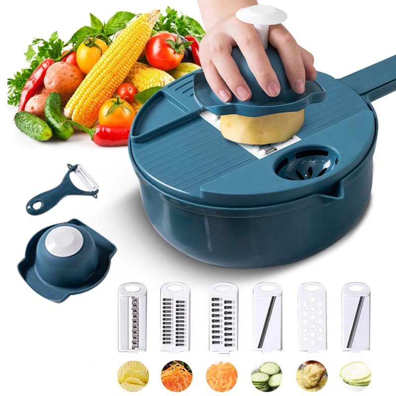 12-in-1 Multifunctional Chopper Set - ChefEase