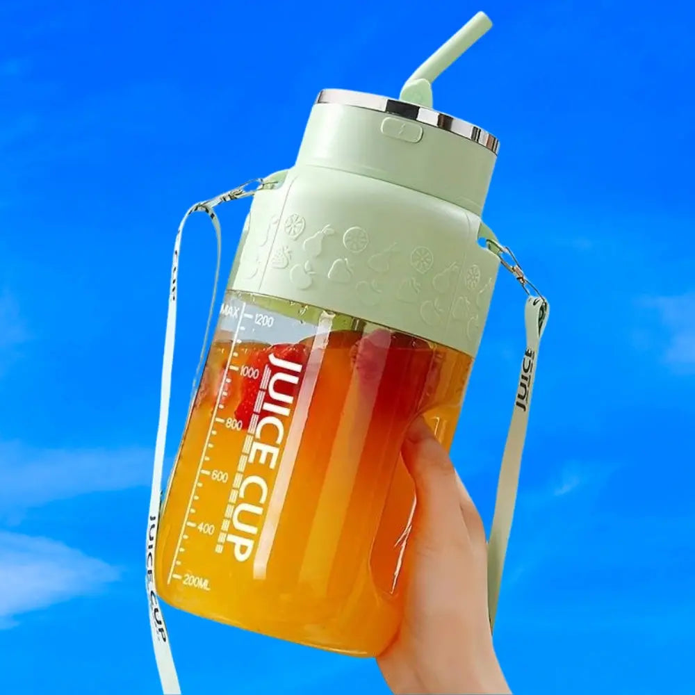 1200ml portable fruit juice blender – Blend & drink at picnic or workout