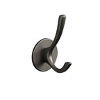 10-piece Bathroom Accessory Set Modern Matte Grey Bathrobe Hooks
