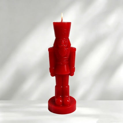 Nutcracker candle in British style