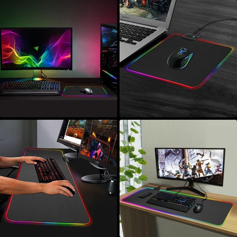 13 Light Mode RGB Mouse Pad