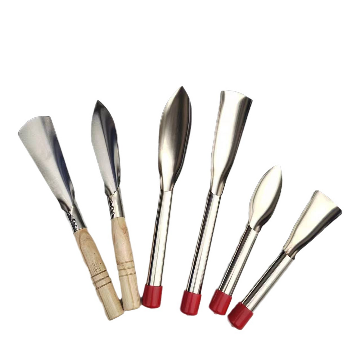 Zevolim| Stainless Steel Weeding Tool and Trowel – Garden Tools with Wooden Handles