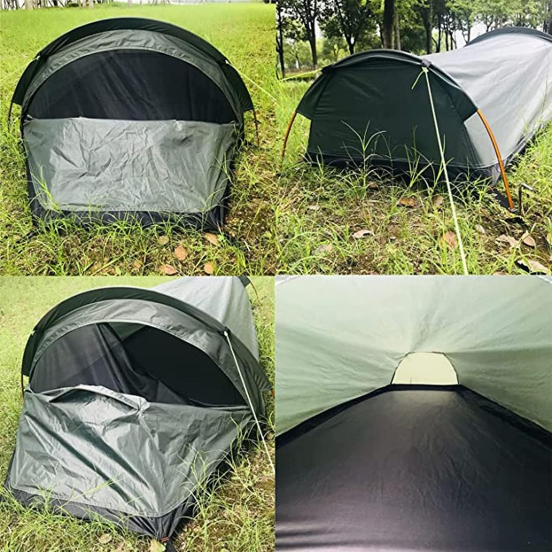 1-Person Lightweight Waterproof Camping Tent – Compact & Easy Setup