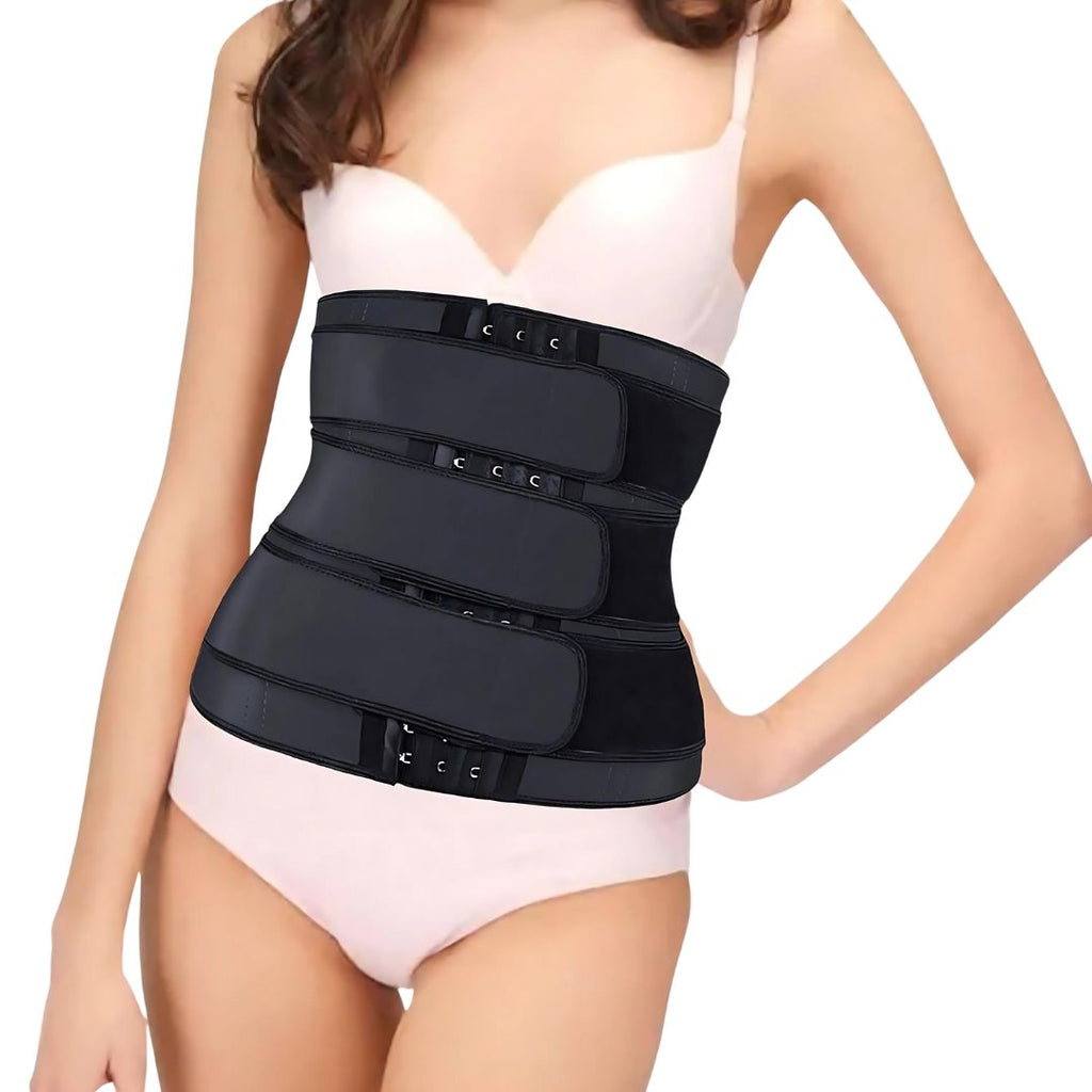 ThermoCore | Waist Trainer Belt – Triple Compression – Breathable Neoprene Fit – Post‑Workout & Postpartum Use Zevolim