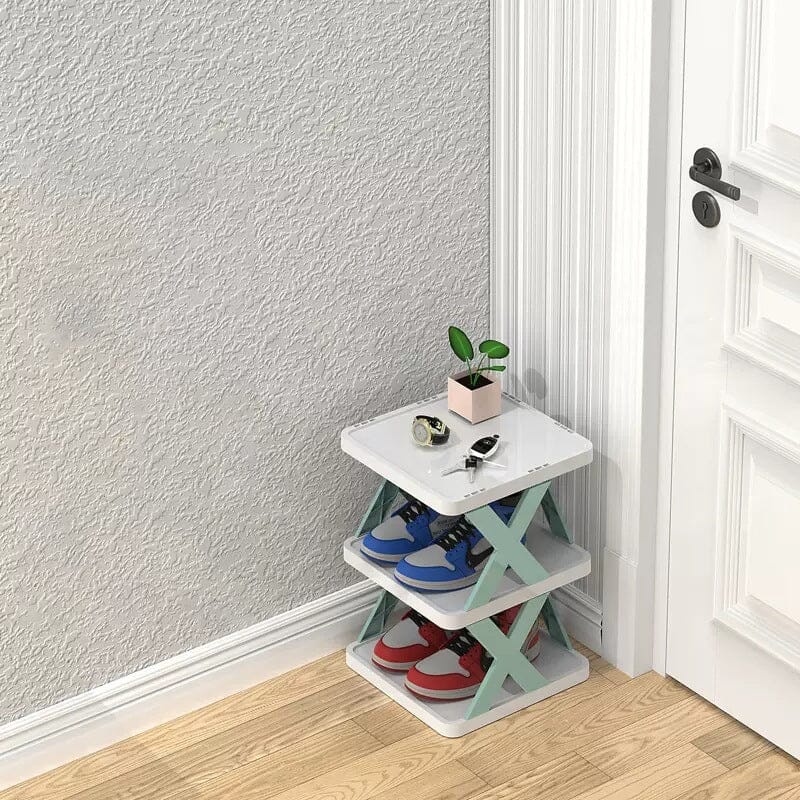 Foldable Multi-Layer Shoe Rack, Shoe Storage Organizer