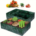 Zevolim| Planting bag with multiple compartments – Robust garden storage for plants and herbs