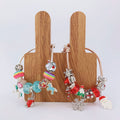DIY Advent Calendar Jewelry Set with Christmas Motifs