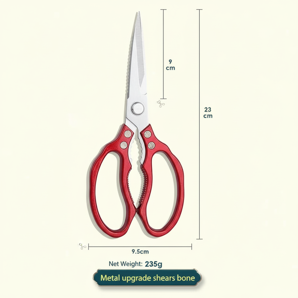 Zevolim | Japanese Stainless Steel Ultimate Task Kitchen Scissors