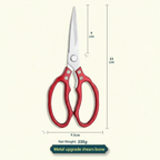 Zevolim | Japanese Stainless Steel Ultimate Task Kitchen Scissors