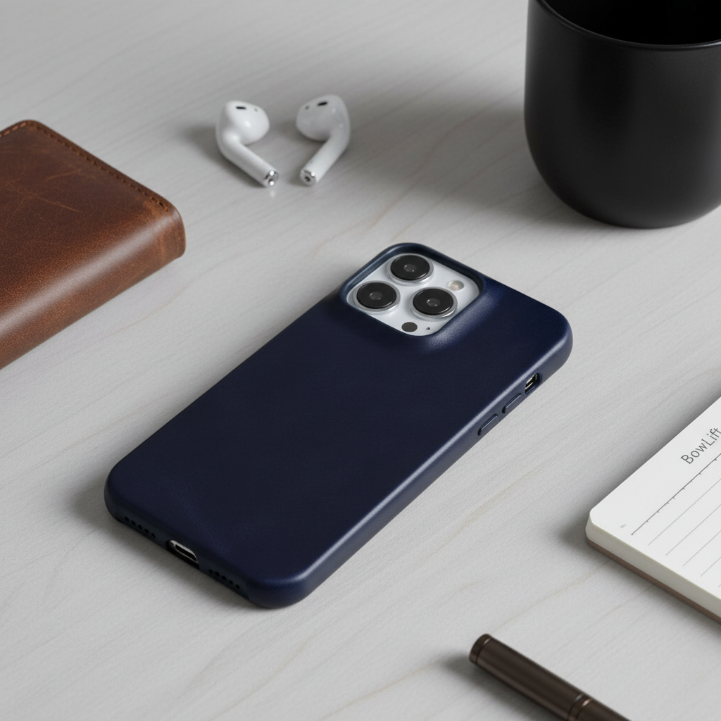 Zevolim | Oil Wax Genuine Leather Apple iPhone Case
