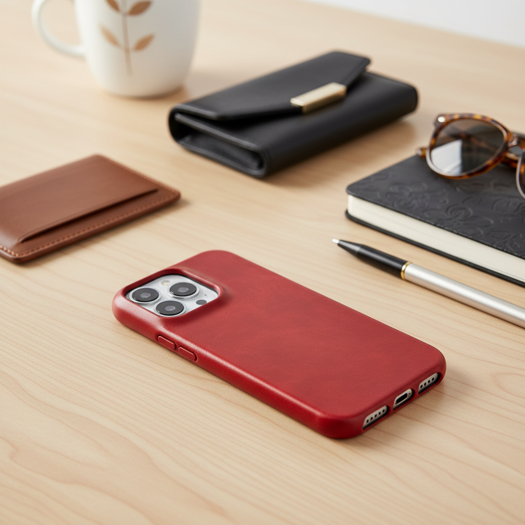 Zevolim | Oil Wax Genuine Leather Apple iPhone Case