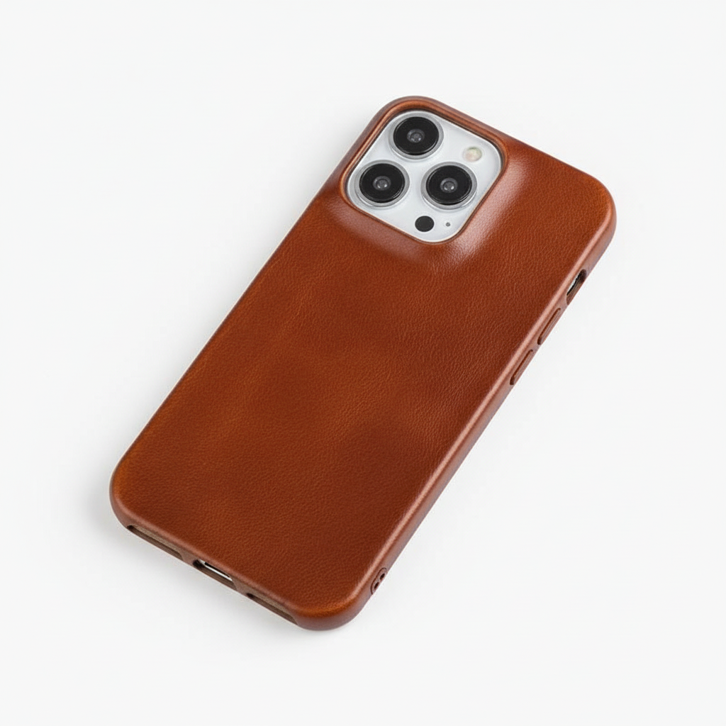 Zevolim | Oil Wax Genuine Leather Apple iPhone Case