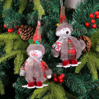 Christmas figure ornaments for the tree