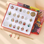 Christmas Advent Calendar with DIY Jewelry Set
