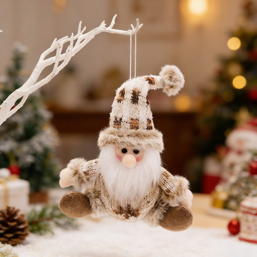 Christmas Elf Set: Santa Claus, Snowman, Reindeer