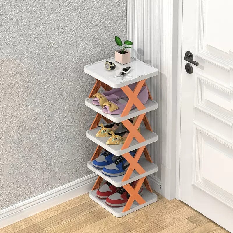 Foldable Multi-Layer Shoe Rack, Shoe Storage Organizer