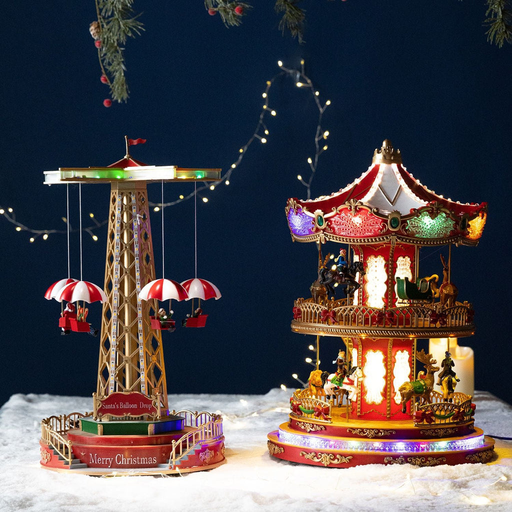 Decorative music box with lighting