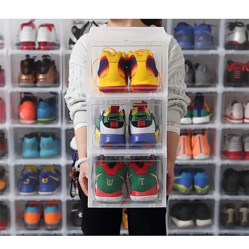 Shoe box with drawers