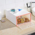 Shoe box with drawers