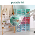 Shoe box with drawers