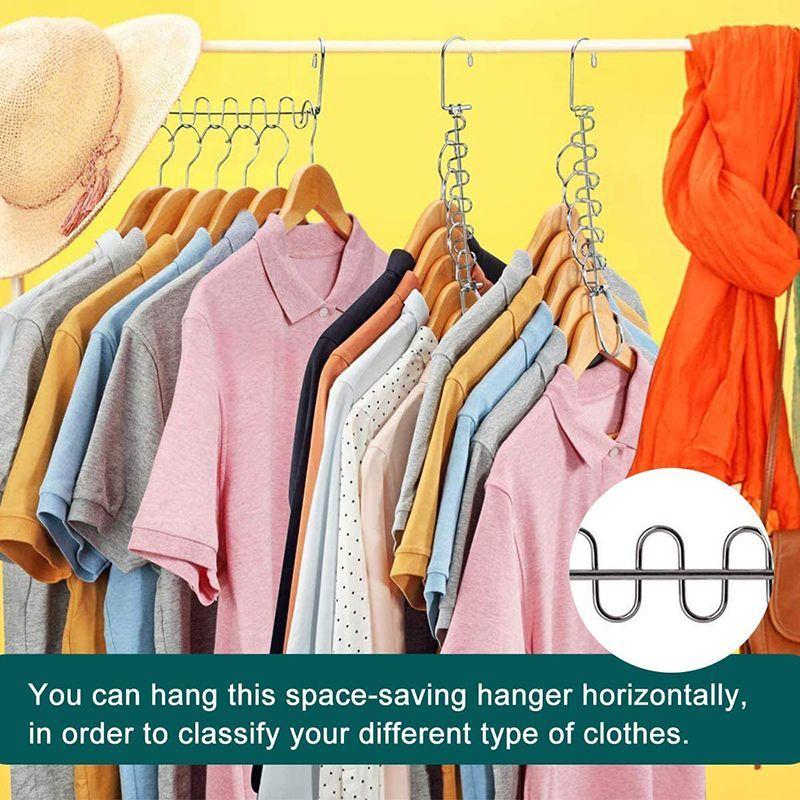 Multifunctional Space Saving Magic Hanger