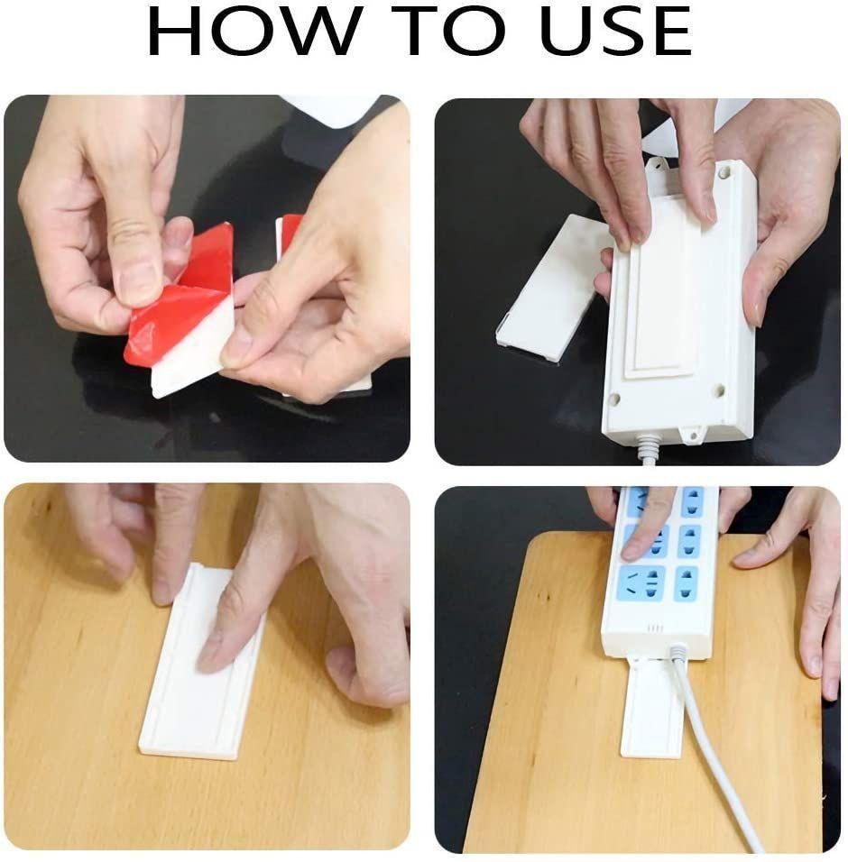 Self-adhesive base holder (2 pieces)