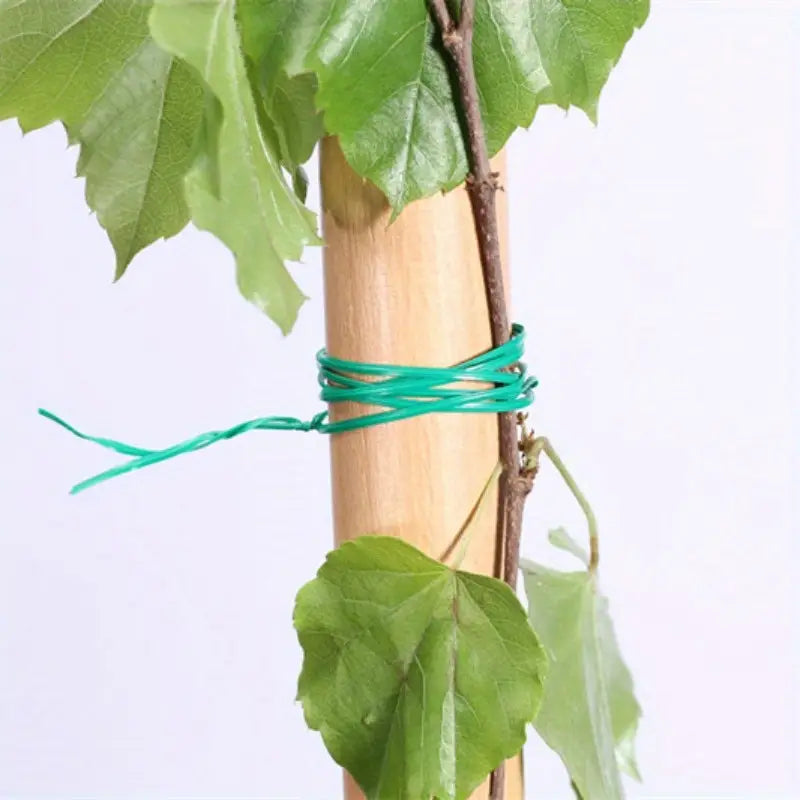 Zevolim| Garden Wire Twist Band – 50m Roll for Plants and Gardening