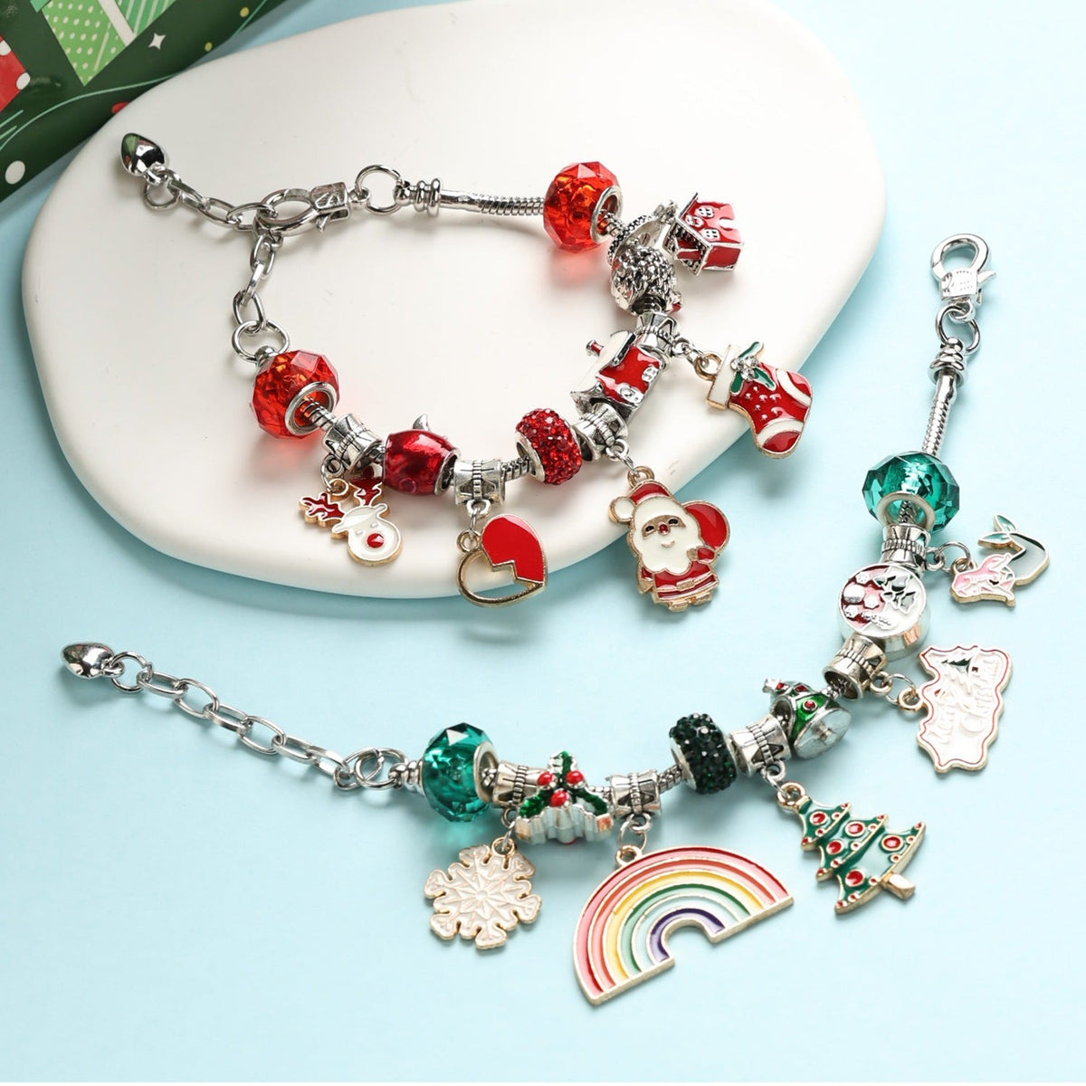 DIY Advent Calendar with Jewelry Beads for Children